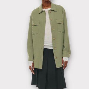 Wilfred Ganna Shirt Jacket Bitter Sage